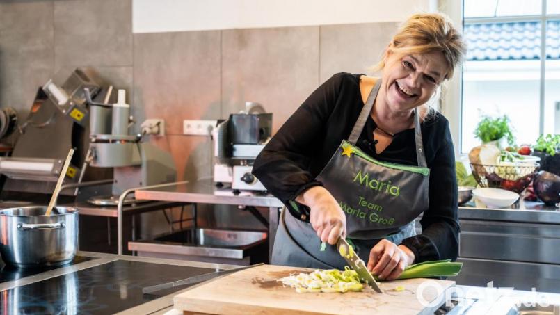 Maria Frank kocht gemeinsam mit Oberpfalz-Medien ein Menü für die Festtage. Bild: gld