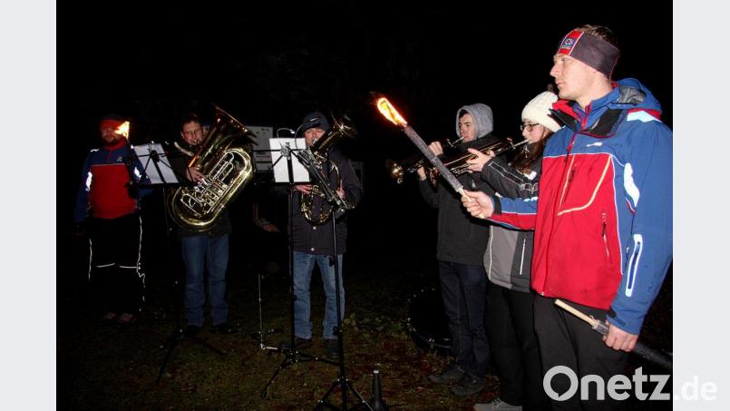 Musikalisch umrahmt wurde die Veranstaltung vom Bläserquartett des Wiesauer Musikvereins. Bild: wro