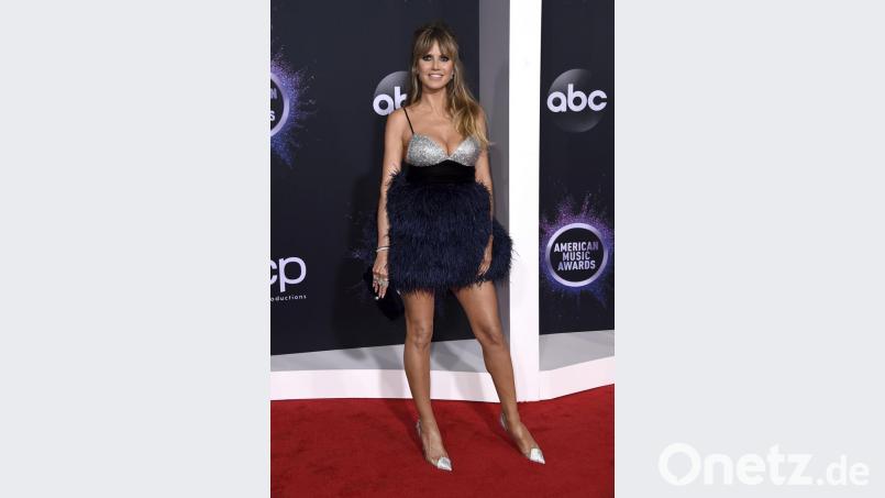 Heidi Klum bei den American Music Awards. Bild: Jordan Strauss