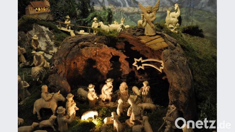 „Kripp’n schaun“ ist im Museum Mitterteich angesagt. Bild: hba