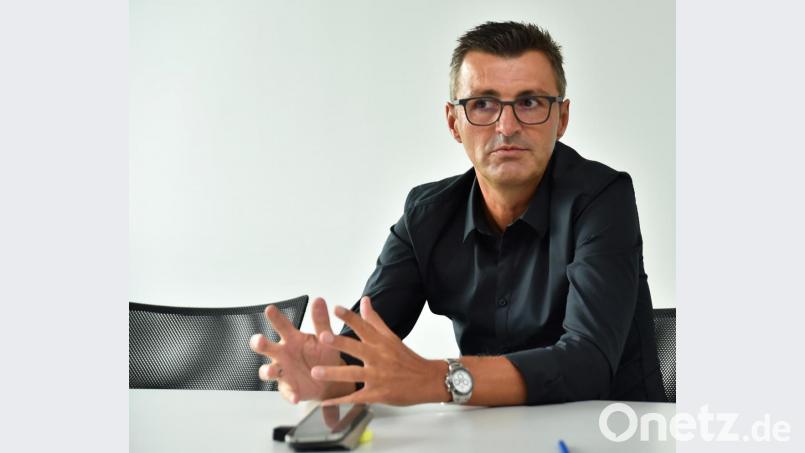 Seit November ein „Löwe“: Michael Köllner trainiert den TSV 1860 München. Bild: A. Schwarzmeier