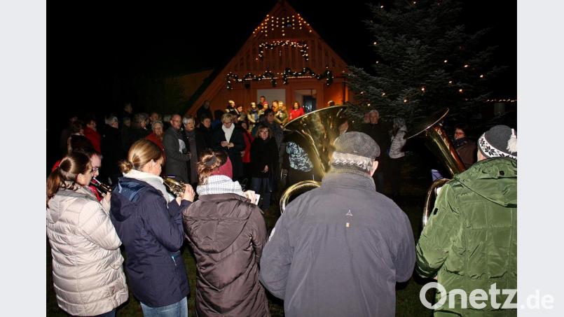 BVS-Waldweihnacht am Schießlweiher. Bild: R. Kreuzer