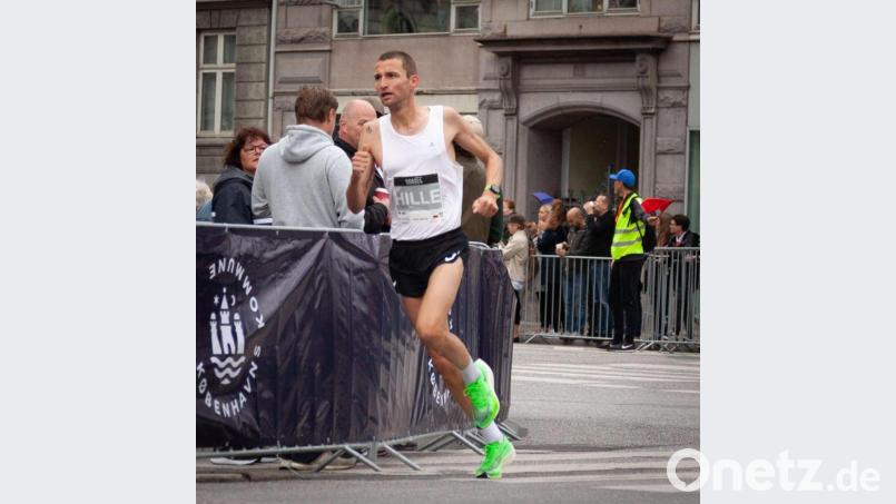 Erik Hille beim Halbmarathon in Kopenhagen 2019. Bild: Morten Hojland Nielsen