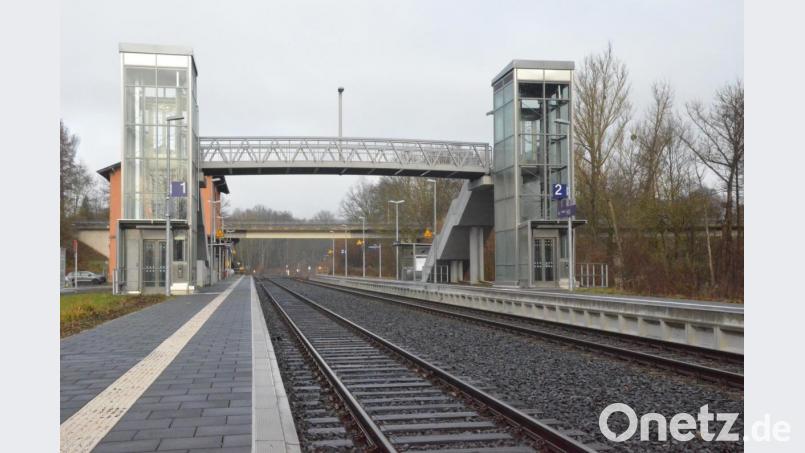 Der Bahnhof in Reuth bei Erbendorf ist barrierefrei. Für manchen Weidener nicht nachvollziehbar. Bild: Benkhardt
