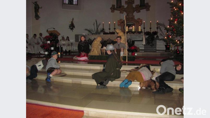 Die Hirten schliefen und wurden dann von den Engel geweckt die die Geburt Jesu verkündeten. Bild: sei