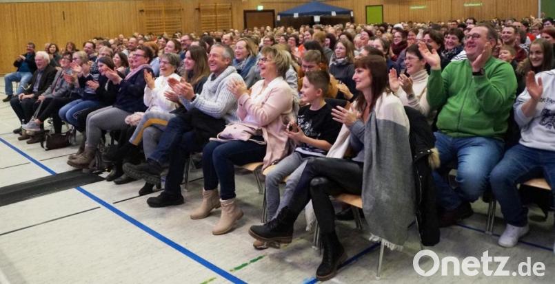 Das Publikum war begeistert und ging „voll ab“. Bild: weu