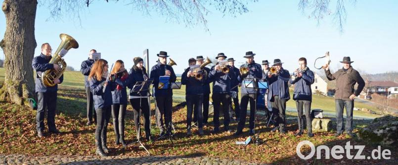 Neujahrsanschießen in Kirchenthumbach. Bild: ü