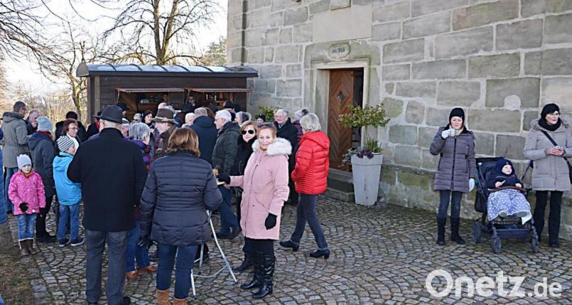 Neujahrsanschießen in Kirchenthumbach. Bild: ü