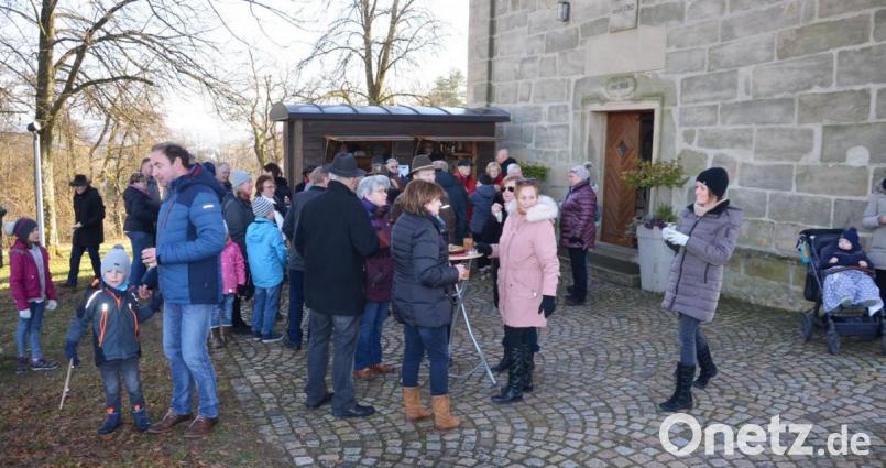 Neujahrsanschießen in Kirchenthumbach. Bild: ü