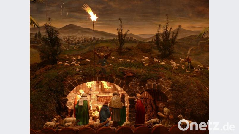 Einfach zum Staunen. Was in einer Krippe alles zu entdecken ist. In der katholischen Stadtpfarrkirche hat man über die Weihnachtstage wieder Gelegenheit dazu. Bild: exb/Johann Gmeiner