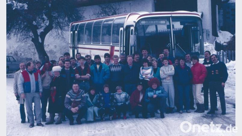 Das Gruppenbild von 1986. Bild: Hannelore Jäger/exb