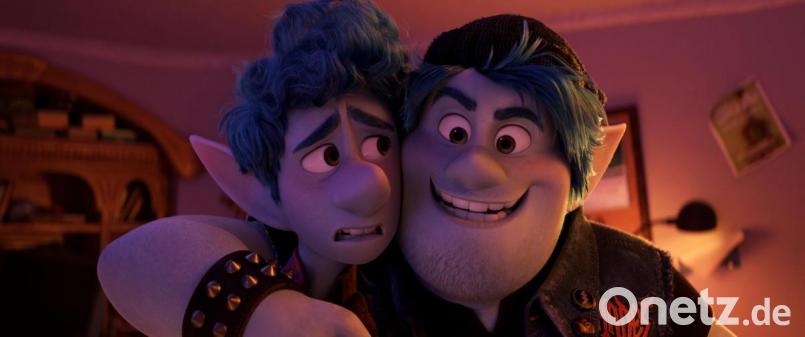 In „Onward“ dreht sich alles um zwei Elfen-Brüder und ihren halben Vater. Klingt komisch, könnte aber einmal mehr ein kreatives Filmwerk mit viel Herz aus der Pixar-Schmiede werden. Bild: 2019 Disney/Pixar