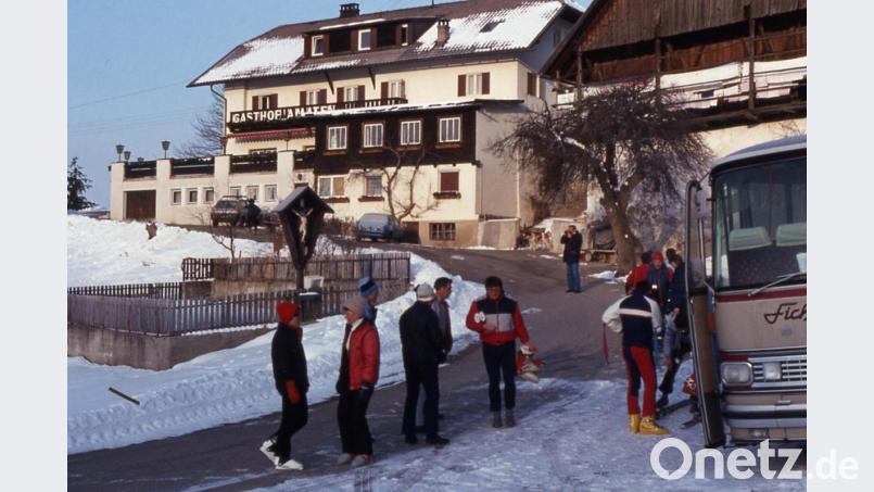 Der Gasthof Amaten hat sich nach all den Jahren stark verändert. Hier ein Bild von 1984. Archivbild: Hannelore Jäger/exb
