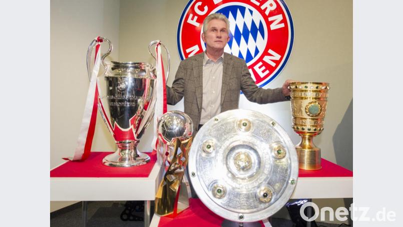 2013 sahnten die Bayern und Jupp Heynckes alles ab. Von so eine Jahr träumen sie wieder in München. Vor allem den Pott links hätten sie mal wieder so gerne. Bild: Marc Müller