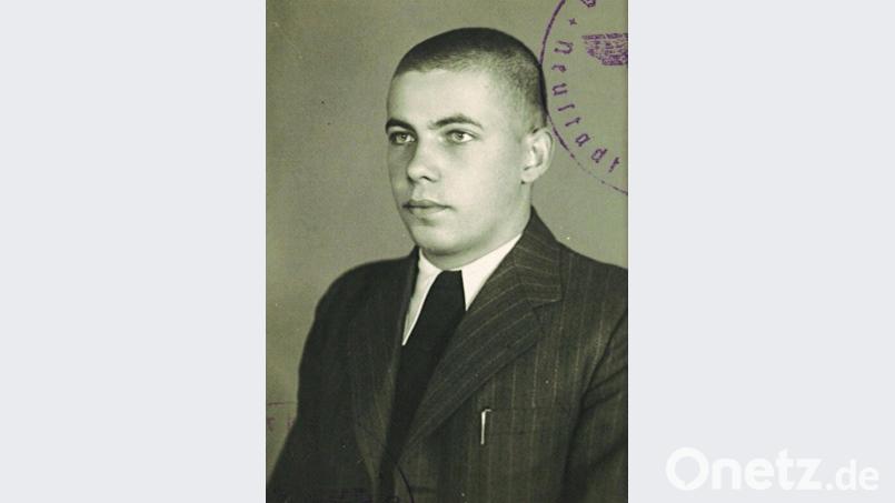 Horst Hauschild im Jahr 1939, kurz vor seiner Ausreise nach England Repro: njn