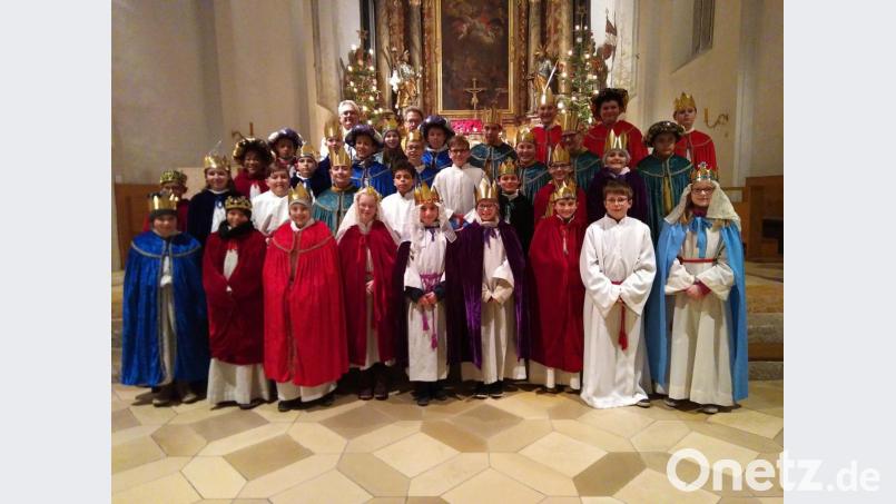 Nicht aus dem Morgenland, sondern aus Hahnbach kommen viele Sternsinger in diesen Tagen. Bild: mma