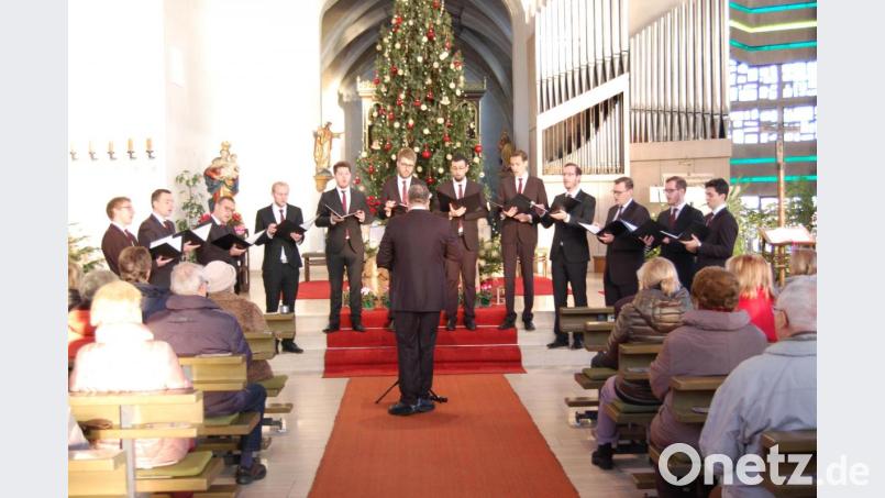 Hubert-Velten-Ensemble singt in Gebenbach. Bild: exb