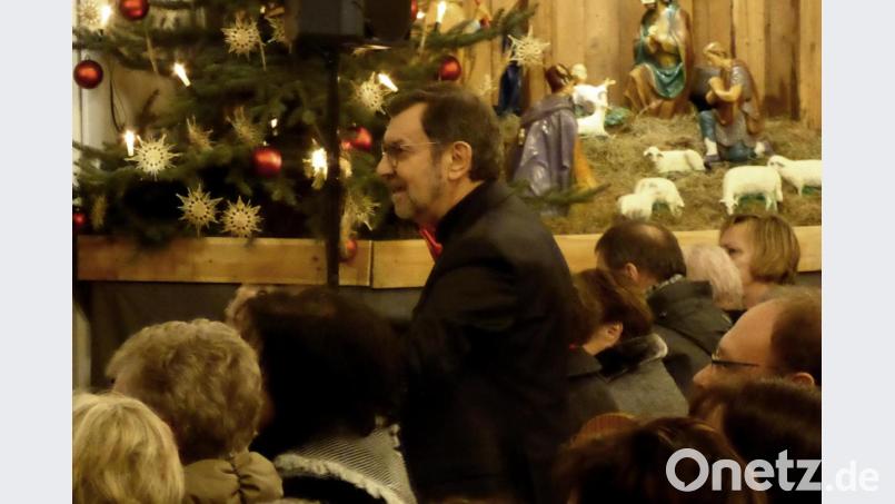 Dirigent Peter Pollinger in seinem Element Bild: Schönberger, Ferdinand [fsb]