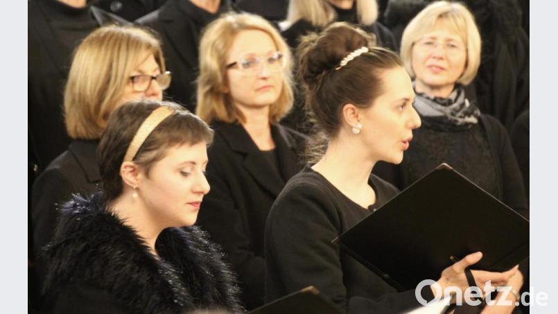 Das Duett der Sopranistinnen Antonia und Annika Krämer Bild: Schönberger, Ferdinand [fsb]