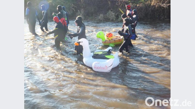 Auch Tierisches war bei der &quot;Vilswanderung&quot; dabei. Bild: ibj