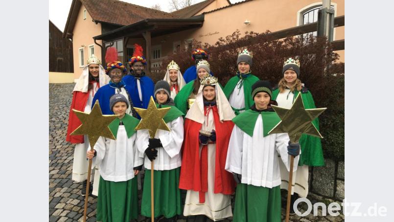 Die Sternsinger der Pfarrei Wondreb. Bild: exb