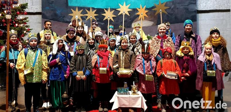 Fast 30 Sternsinger werden in Pirk ausgesandt. Bild: zer