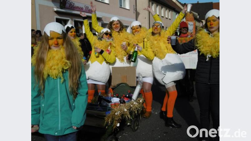Fasching wie aus dem Ei gepellt. Bild: mma