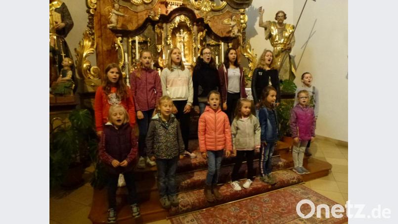 Die Flosser "Kirchenmäuse" singen beim Musical am Sonntag in der Mehrzweckhalle Windischeschenbach mit. Bild: exb