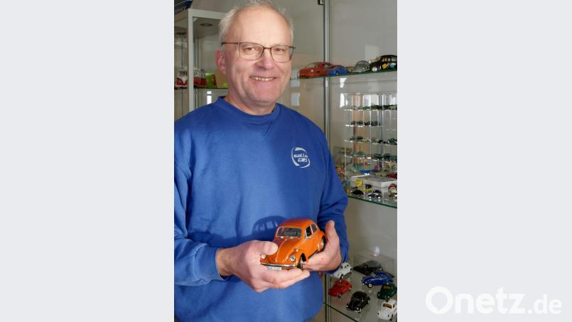 Roland Weis ist selbst ein Käfer-Fan. Bild: tr