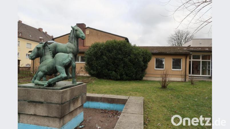 Die Turnhalle der Pestalozzischule soll durch eine Doppelturnhalle ersetzt werden. Bild: Kunz