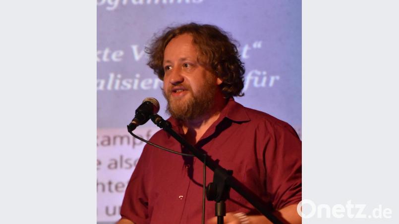 Daniel Kulla als Experte der revolutionären Ereignisse in Deutschland. Bild: Andreas Royer