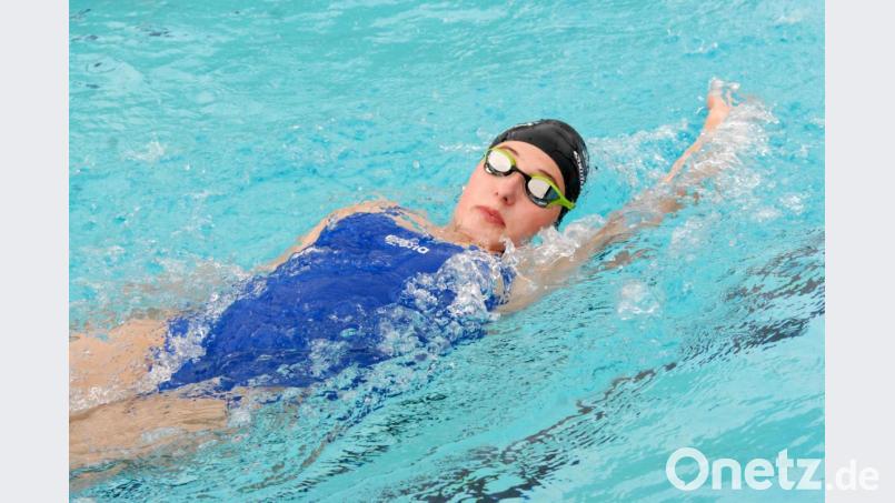 Daria Codlova war im Jahrgang 2004 nicht zu schlagen: Die 15-Jährige siegte über 400 und 800m Freistil, 200m Brust sowie 400m Lagen. Bild: gb