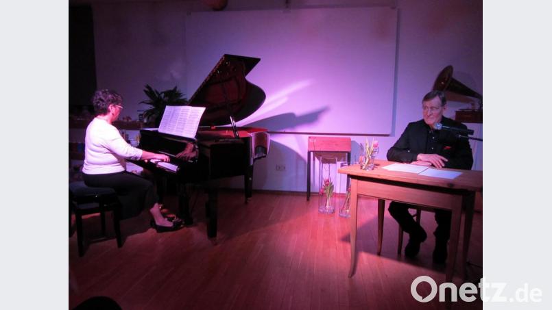 Bereits zum zehnten Mal präsentierten Pianistin Jelena Lichtmann und Günter Preuß ihre &quot;Ohrwürmer der Klassik&quot;. Bild: aks