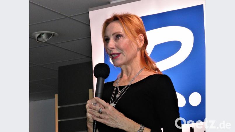 Andrea Sawatzki erzählte auch viel aus ihrem Privatleben. Bild: ubb