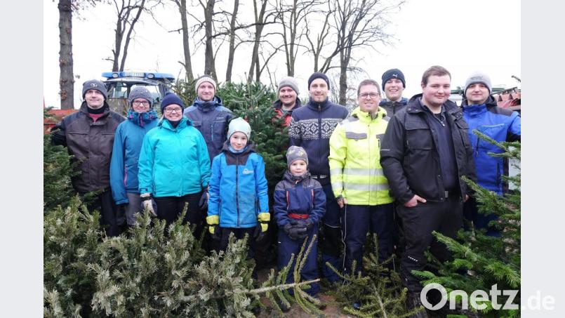In einer umweltfreundlichen Aktion sammelte das starke Team der JU Stulln (von links) Peter Wilhelm, Therese Wilhelm, Julia Wilhelm, Simon Obermeier, Sebastian Peltzer (Vorsitzender), Daniel Markgraf, Michael Altrichter, Florian Butz, Lukas Radlsteiner und Michael Bierler mehr 200 ausgediente Christbäume zum Häckseln ein.
. Bild: ohr