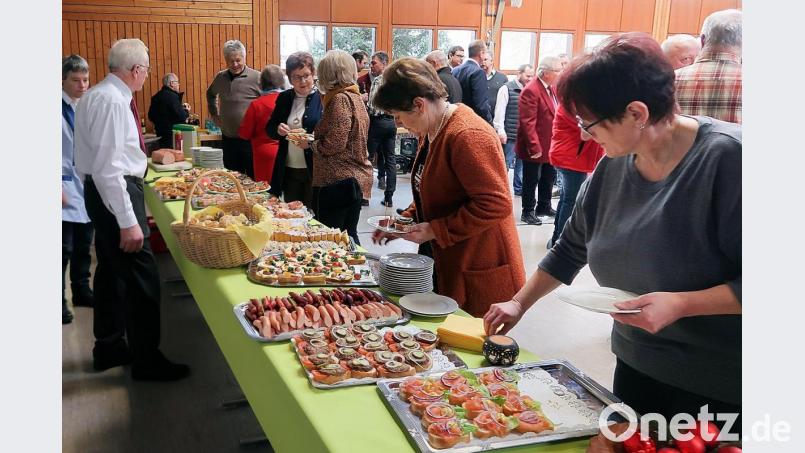 Für das leibliche Wohl war beim Neujahrsempfang ebenfalls bestens gesorgt. Bild: bsc