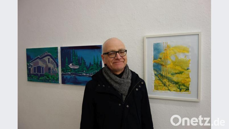 Seit nunmehr 18 Jahren betreibt Bernhard Löffler die „galerie konstantin b.“ und bietet Künstlern aus der Region einen Raum. Bild: Susanne Wolke