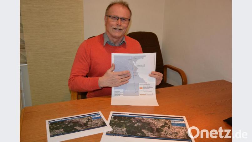 Bürgermeister Max Bindl will sich mit dem geplanten Verlauf des Süd-Ost-Links nicht abfinden und mit einer Resolution dagegen vorgehen. Bild: jr