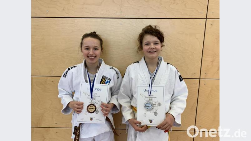 Die beiden Judokas Sophie Hengl und Leonie Walberer haben sich für die &quot;Nordbayerische&quot; qualifiziert. Bild: exb