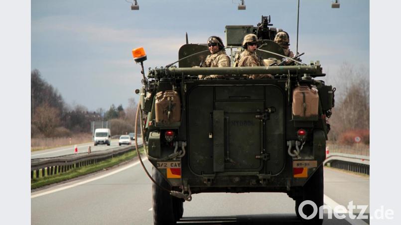 Fahrzeuge der US-Armee auf der Autobahn. Gut möglich, dass es dieses Bild in den kommenden Monaten häufiger gibt. Archivbild: 1st Lt. Henry Chan