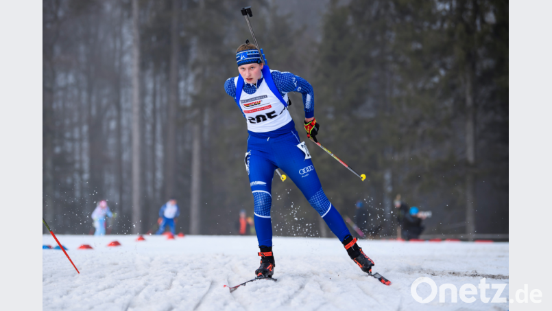 Selina Kastl vom SC Neubau hat sich für die Junioren-WM der Biathleten im schweizerischen Lenzerheide qualifiziert. Bild: Kevin Voigt
