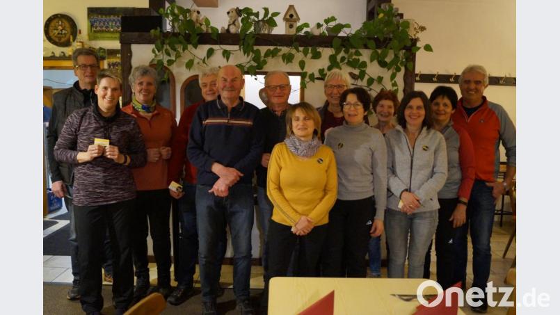 Ihre Ausdauer haben die Walker der DJK Gleiritsch unter Beweis gestellt. Bild: sgs