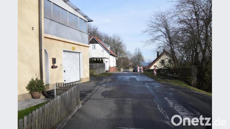 Die Bergstraße in Parkstein. Bild: fz