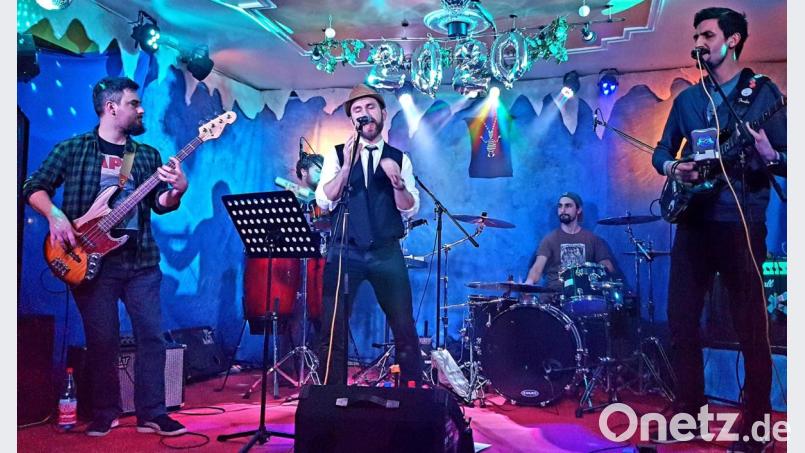 Mississippi-Blues vom Feinsten: Die "Bourbon Blues Band" auf der "Live Stage". Bild: Kunz