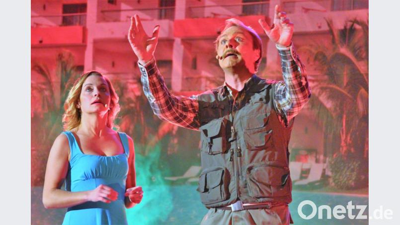 Show-Schöpfer Espen-Nowacki bildet mit Johanna Wypich ein starkes Schlager-Duo. Bild: stg