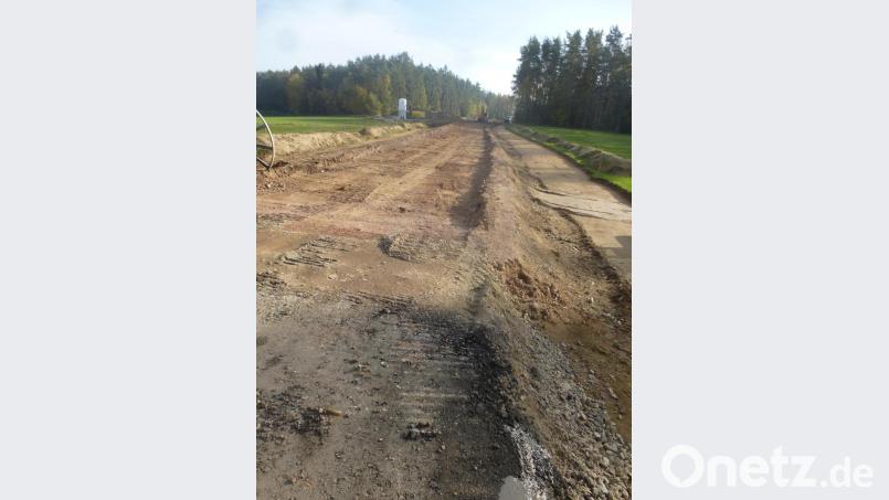 Die Trasse ist gut zu erkennen. Bild: mad