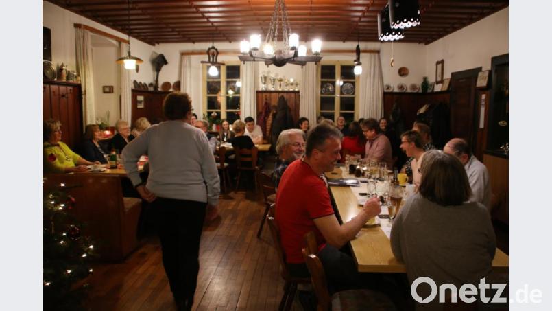 Der gemütliche Teil ist beim Musikkreis stets auch der musikalische. Bild: muk