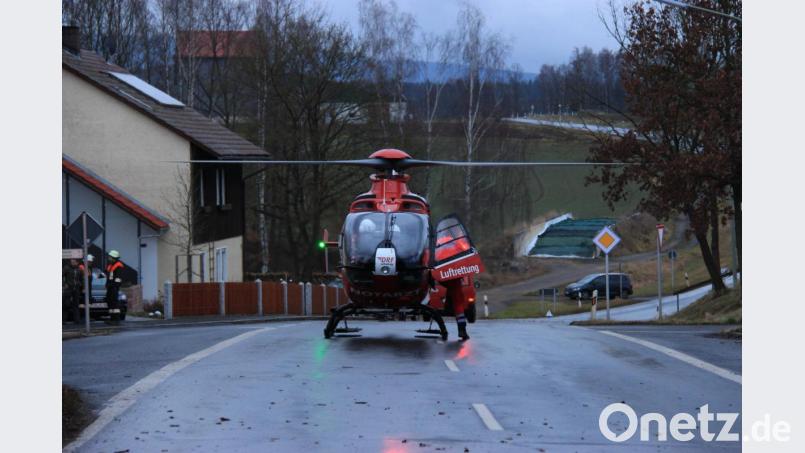 Zum Transport der Verletzten in Kliniken wurden Rettungshubschrauber angefordert. Bild: hd