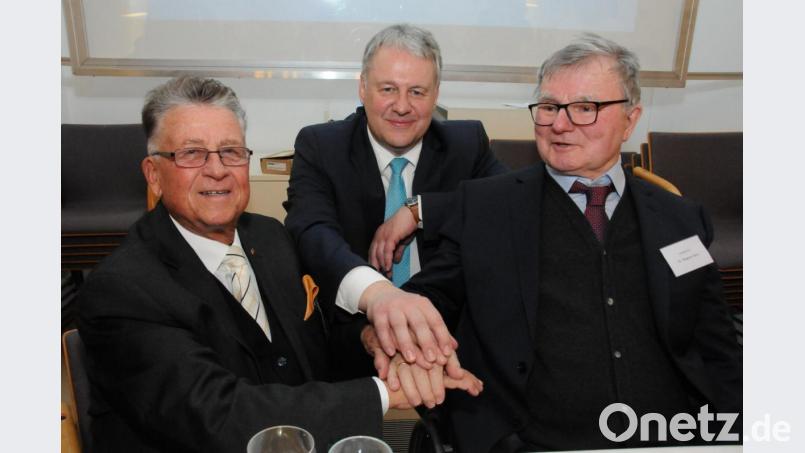 Von links: Armin Nentwig, Richard Reisinger und Hans Wagner. Bild: Christine Hollederer