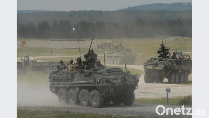 Die US-Armee trainiert auf dem Truppenübungsplatz Grafenwöhr. Archivbild: Petra Hartl